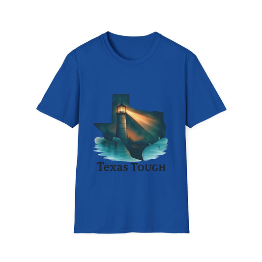 Texas Tough Texas Pride T-Shirt | Lone Star Flag Design