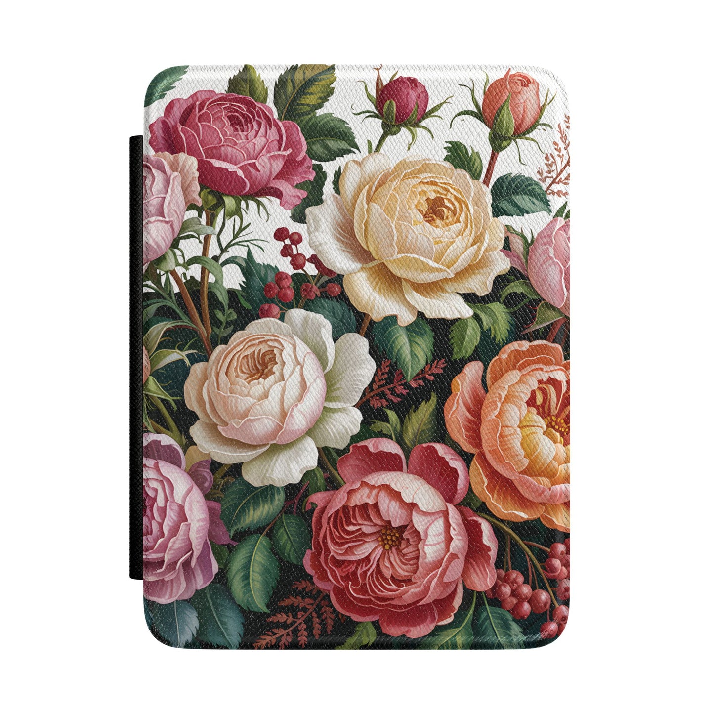 Vintage Rose Bouquet Kindle Case | Floral eReader Cover
