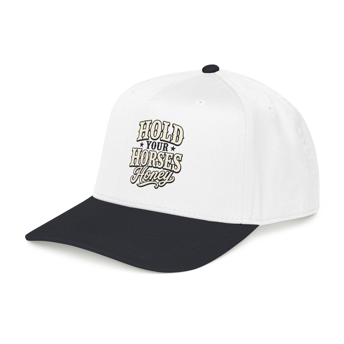 Hold Your Horses Honey Mid Profile Baseball Cap | Western Rodeo Cowboy