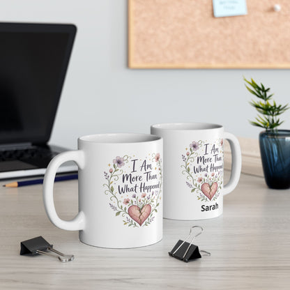 I Am More Than What Happened Survivor Mug | Ceramic 11oz 15oz