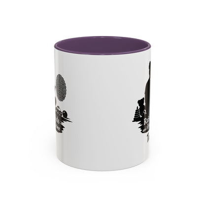 Raising Kids and Reading Crime Mug | Accent Coffee Mug