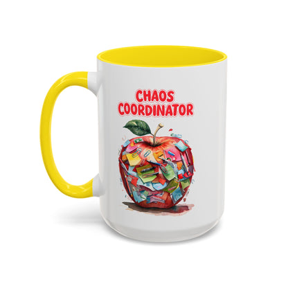 Chaos Coordinator Coffee Mug - Fun Gift for Teachers, Office Decor, Teacher Appreciation, Funny Coffee Cup, Classroom Supplies