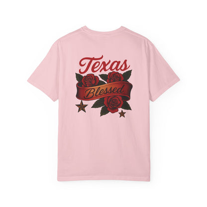 Texas Blessed Unisex Garment-Dyed T-shirt | Casual Tee for Everyday Wear, Perfect Gift for Texas Lovers, Birthday, and Celebrations, [...]