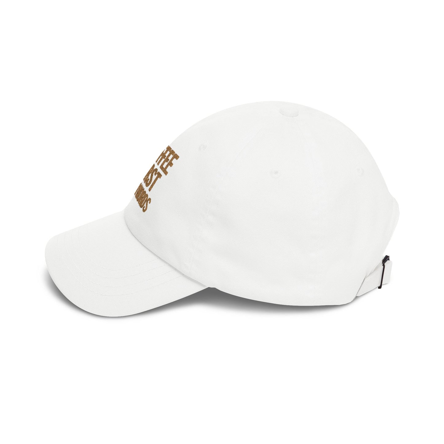 Coffee First Then Words Dad Cap | Embroidered Coffee Quote Hat