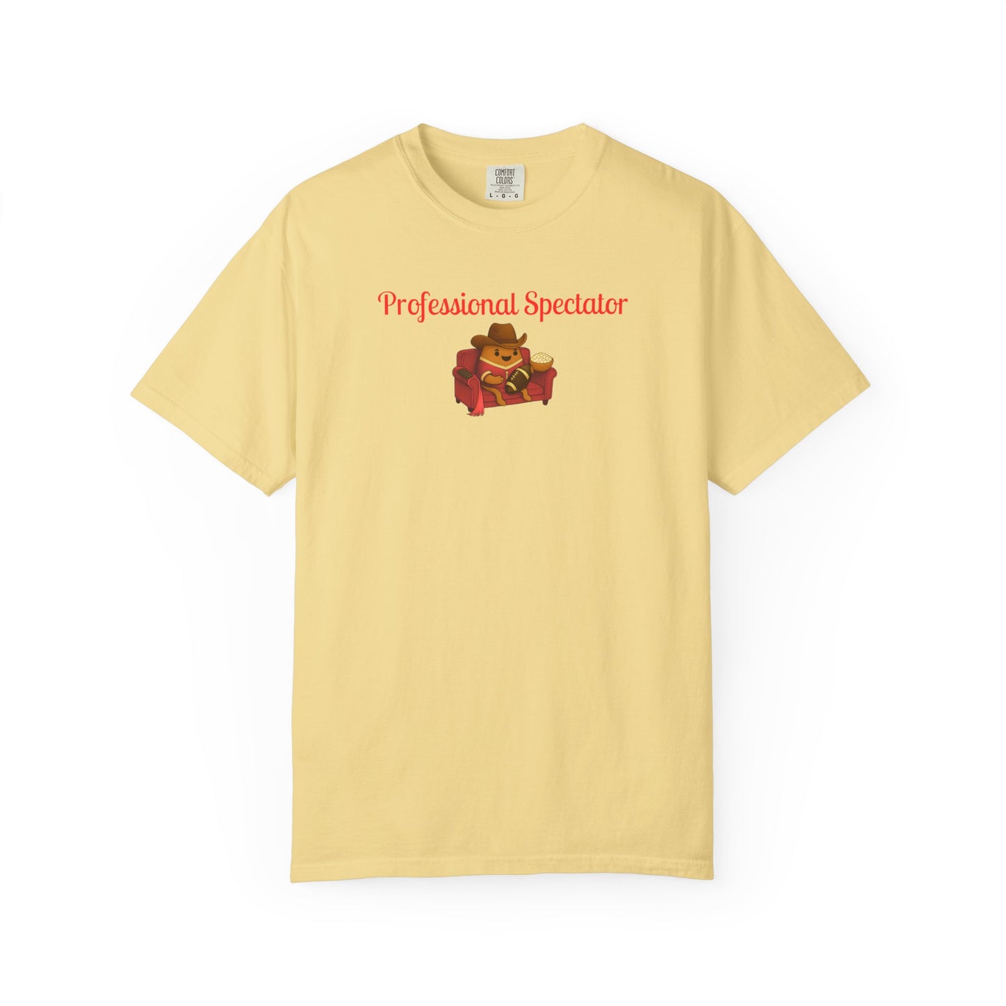 Professional Spectator Unisex T-Shirt Football Season, Game Day Tee, Sports Fan Shirt, Team Spirit Top, Casual Football Apparel