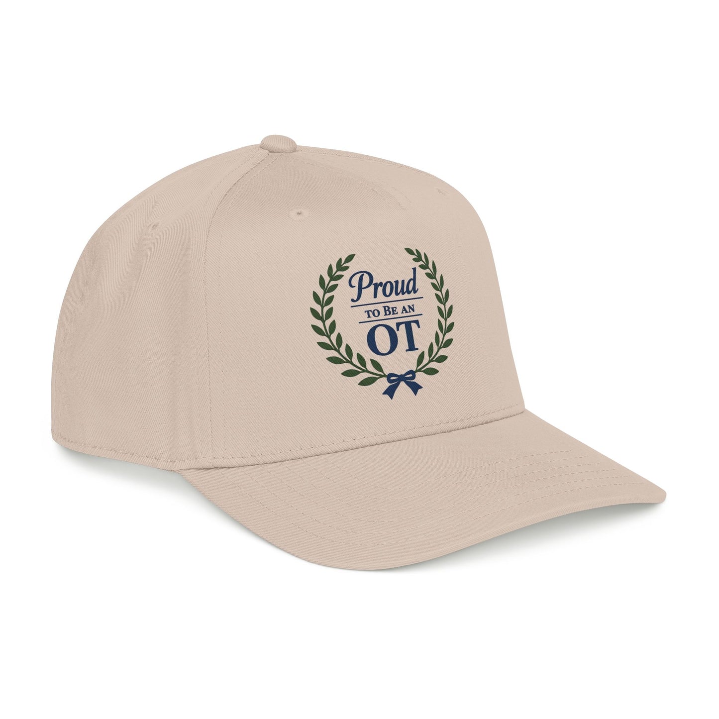 Proud to Be an OT Baseball Cap | Occupational Therapist Hat, Laurel Wreath