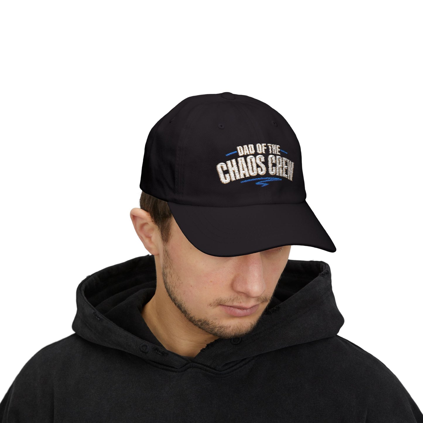Dad of the Chaos Crew Classic Dad Cap | Embroidered Baseball Hat
