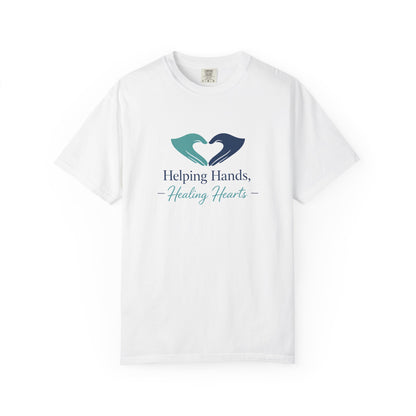 Helping Hands Healing Hearts Occupational Therapist T-shirt | OT Appreciation