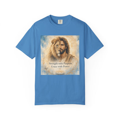 Jesus Lion of Judah Strength With Purpose T-shirt