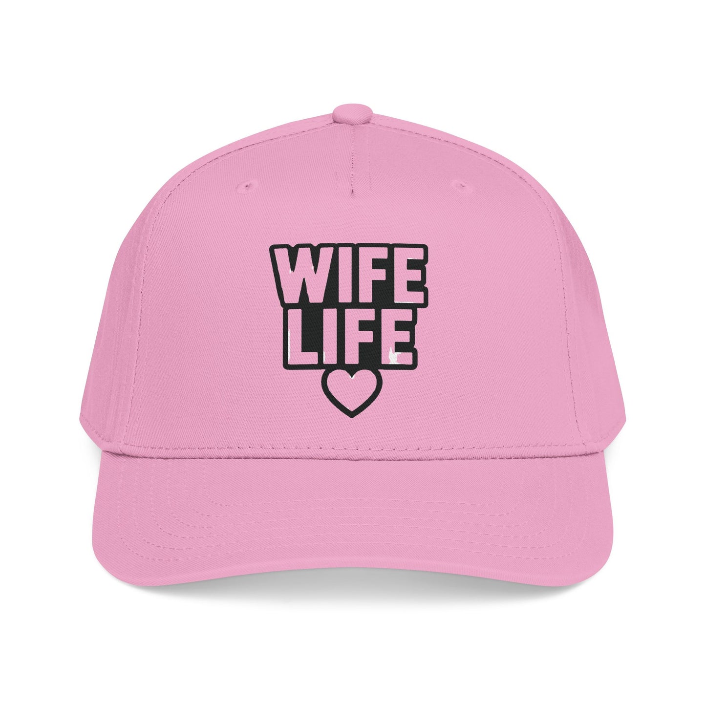Wife Life Mid Profile Baseball Cap | Wife Life Baseball Hat