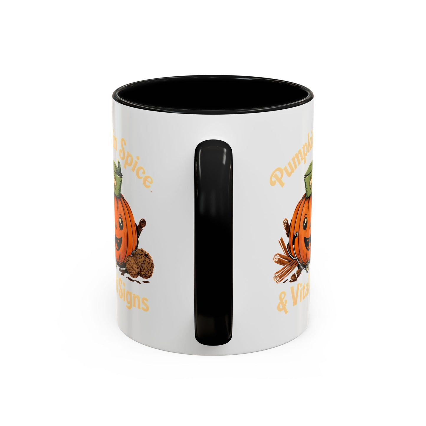 Pumpkin Spice Coffee Mug - Perfect for Fall Decor, Nursing Gifts, Halloween Parties, Cozy Mornings, Harvest Gatherings
