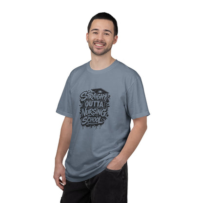 Straight Outta Nursing School T-shirt | Nursing Graduate Tee, Cap Graphic