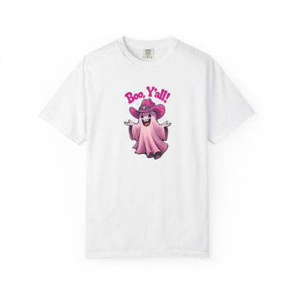 Boo Y'all Ghost T-Shirt, Fun Halloween Tee, Unisex Shirt, Cute Ghost Apparel, Spooky Season Outfit