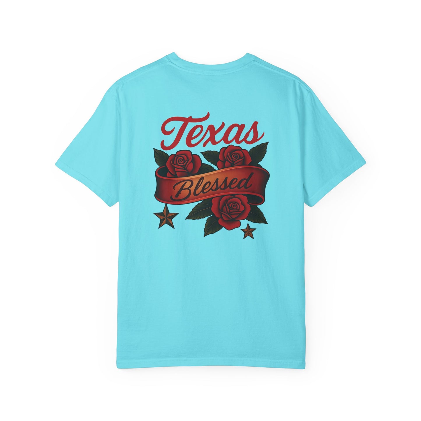 Texas Blessed Unisex Garment-Dyed T-shirt | Casual Tee for Everyday Wear, Perfect Gift for Texas Lovers, Birthday, and Celebrations, [...]