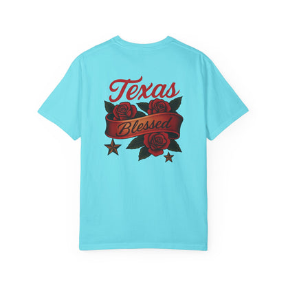 Texas Blessed Unisex Garment-Dyed T-shirt | Casual Tee for Everyday Wear, Perfect Gift for Texas Lovers, Birthday, and Celebrations, [...]