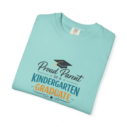 Proud Parent of a Kindergarten Graduate T-Shirt | Graduation Cap Design