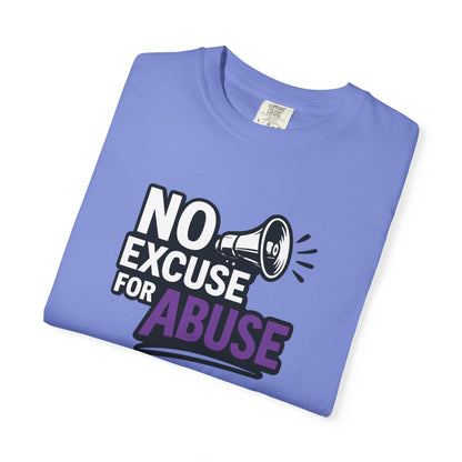 Empowering Unisex T-Shirt: No Excuse for Abuse, Awareness Shirt, Activism Tee, Gift for Supporters, Comfort Wear