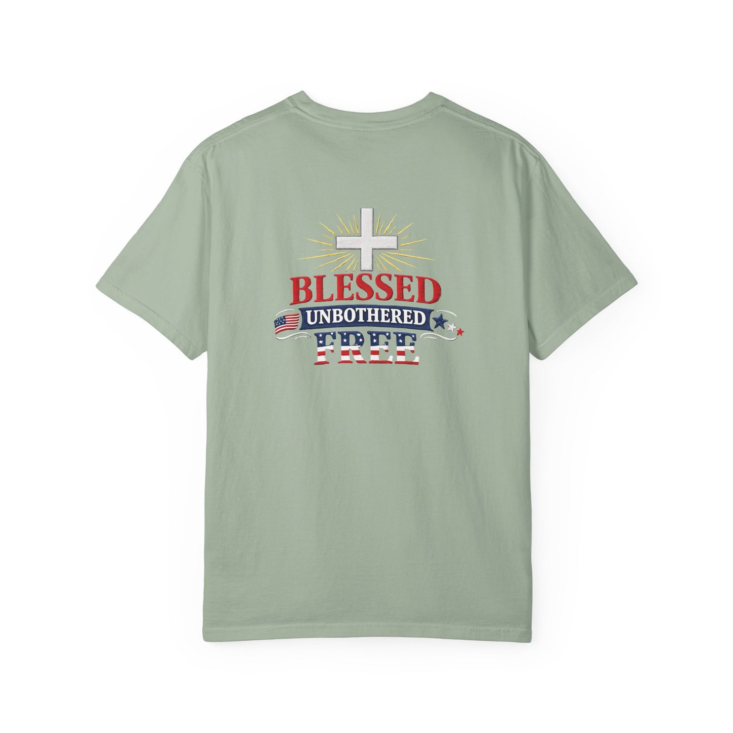 Blessed Unbothered Free cross | T-shirt