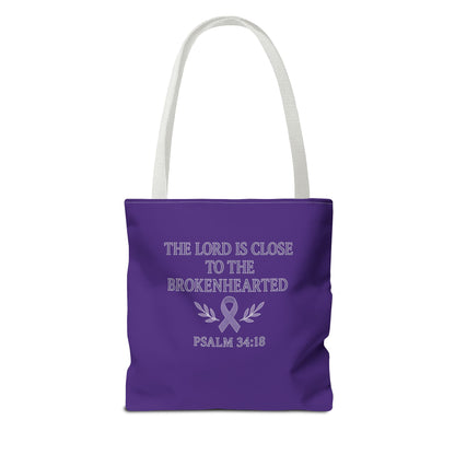 Inspirational Tote Bag, Meaningful Gift for Healing, Supportive Message, Versatile Use, Great for Christian Gifts
