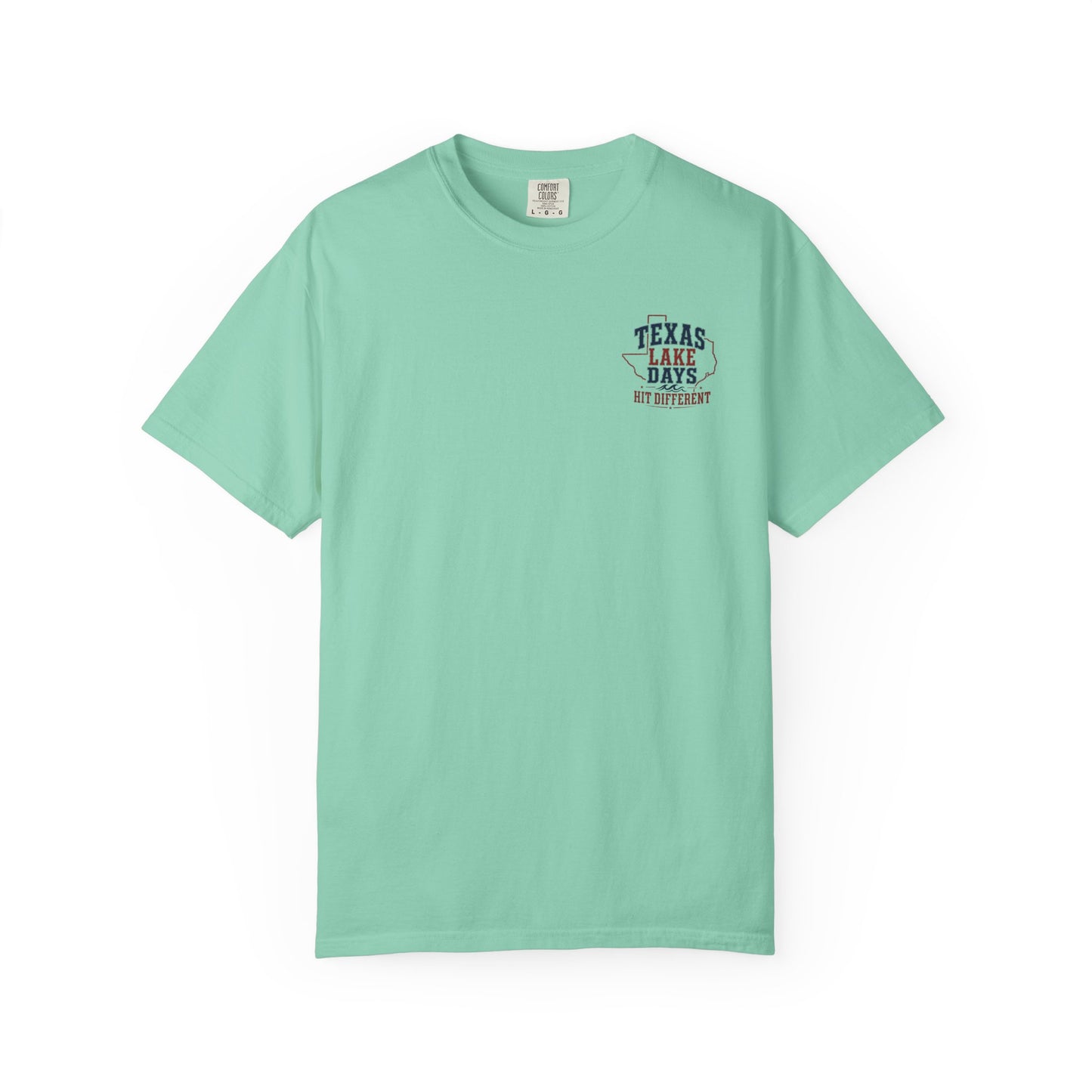 Texas Lake Days Hit Different T-shirt | State Outline Lake Life