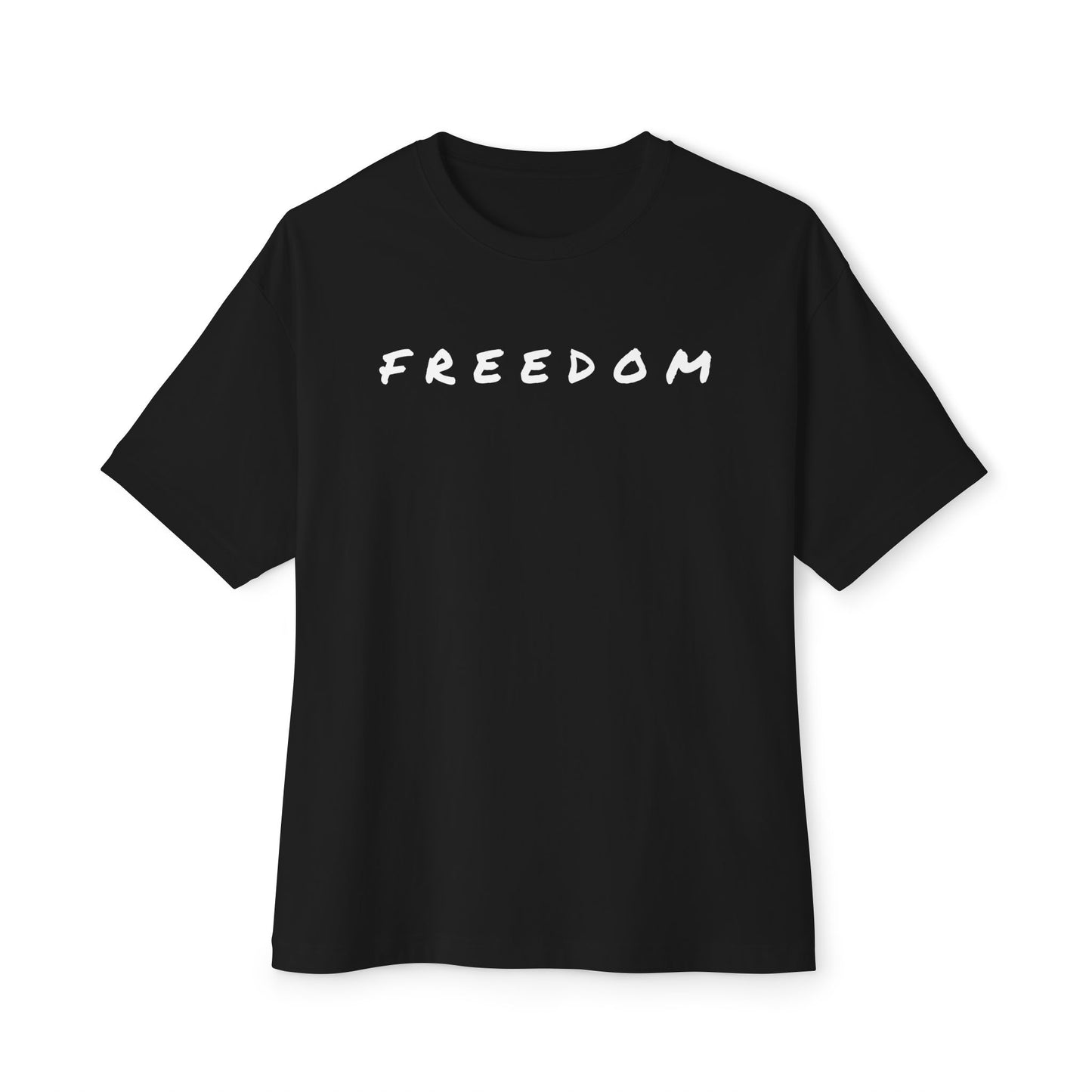 Freedom & Faith Unisex Oversized Tee, Summer Vibes Tee, Casual Gift, Patriotic Apparel, Faith-Based Outfit