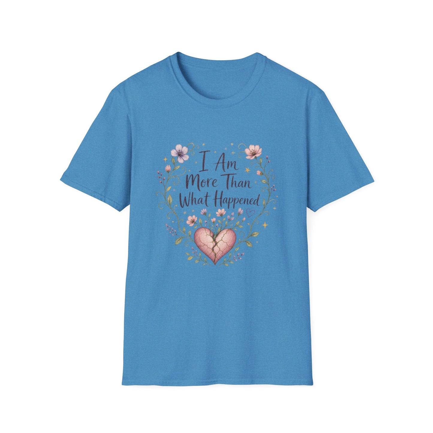 I Am More Than What Happened T-Shirt | Abuse Survivor Inspiration
