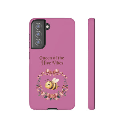 Queen of the Hive Bee Phone Case | Cute Floral Bee iPhone Case