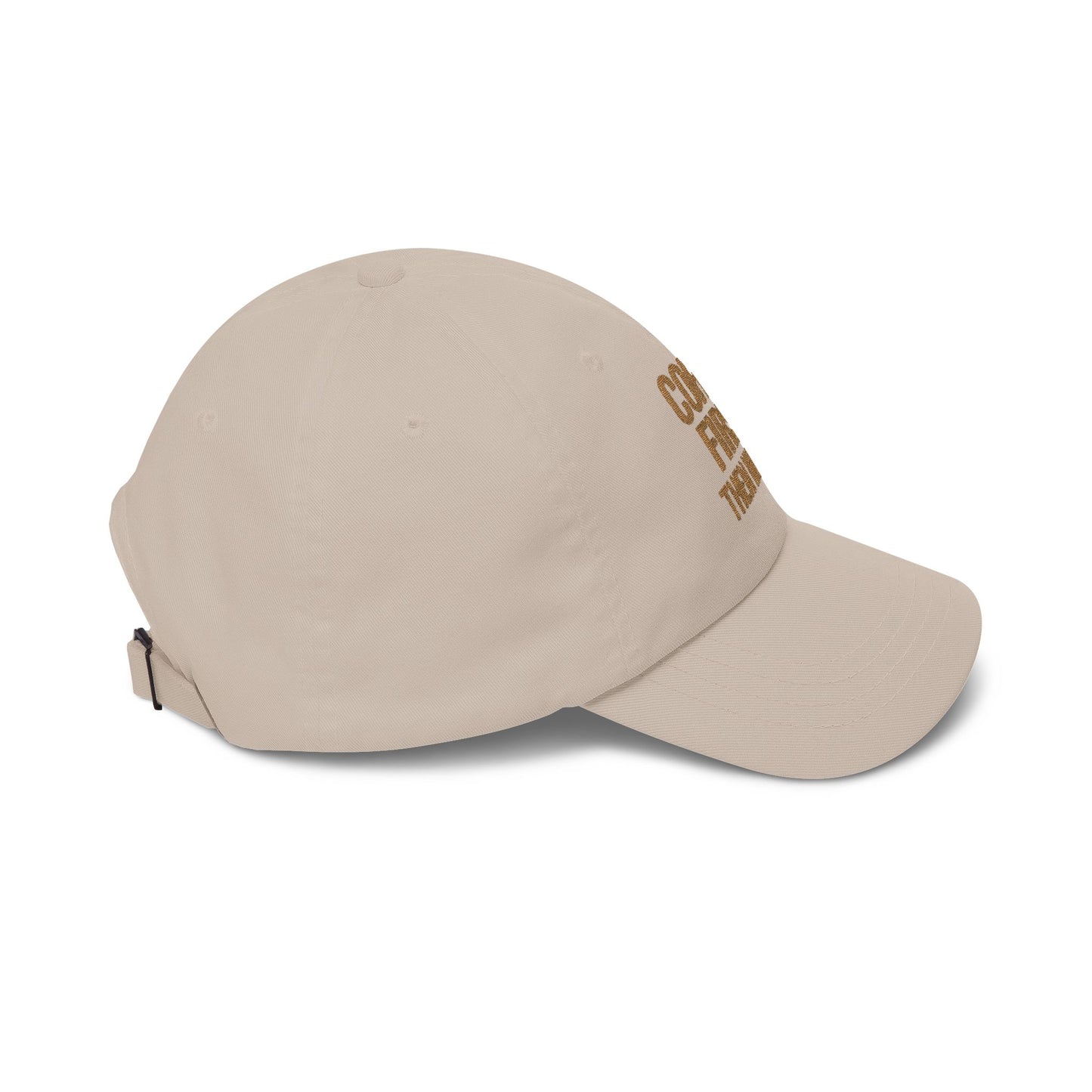 Coffee First Then Words Dad Cap | Embroidered Coffee Quote Hat