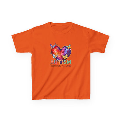 Autism Puzzle Heart Kids Tee | Different Not Less