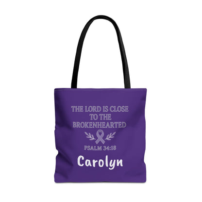 Inspirational Tote Bag, Meaningful Gift for Healing, Supportive Message, Versatile Use, Great for Christian Gifts