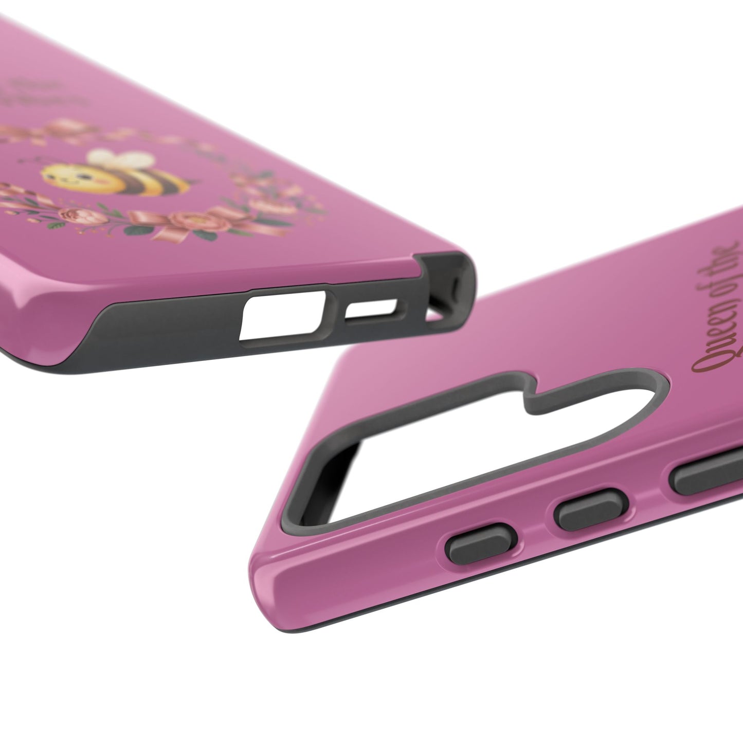 Queen of the Hive Bee Phone Case | Cute Floral Bee iPhone Case