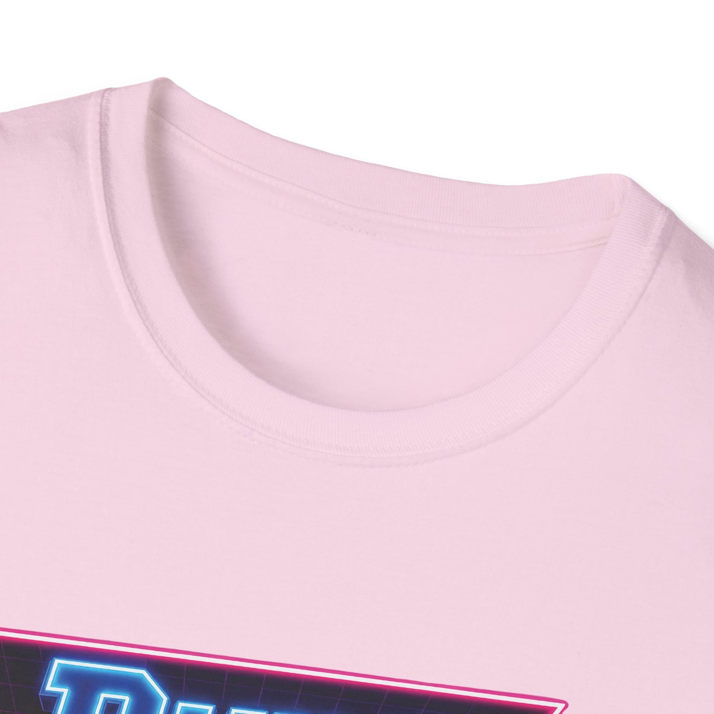 Built Different Raised Offline T-Shirt | Retro 80s Neon Graphic Tee