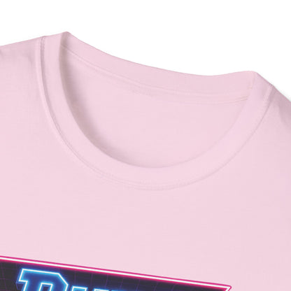 Built Different Raised Offline T-Shirt | Retro 80s Neon Graphic Tee