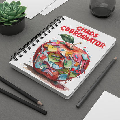 Chaos Coordinator Spiral Notebook - Teacher Gift - Back to School
