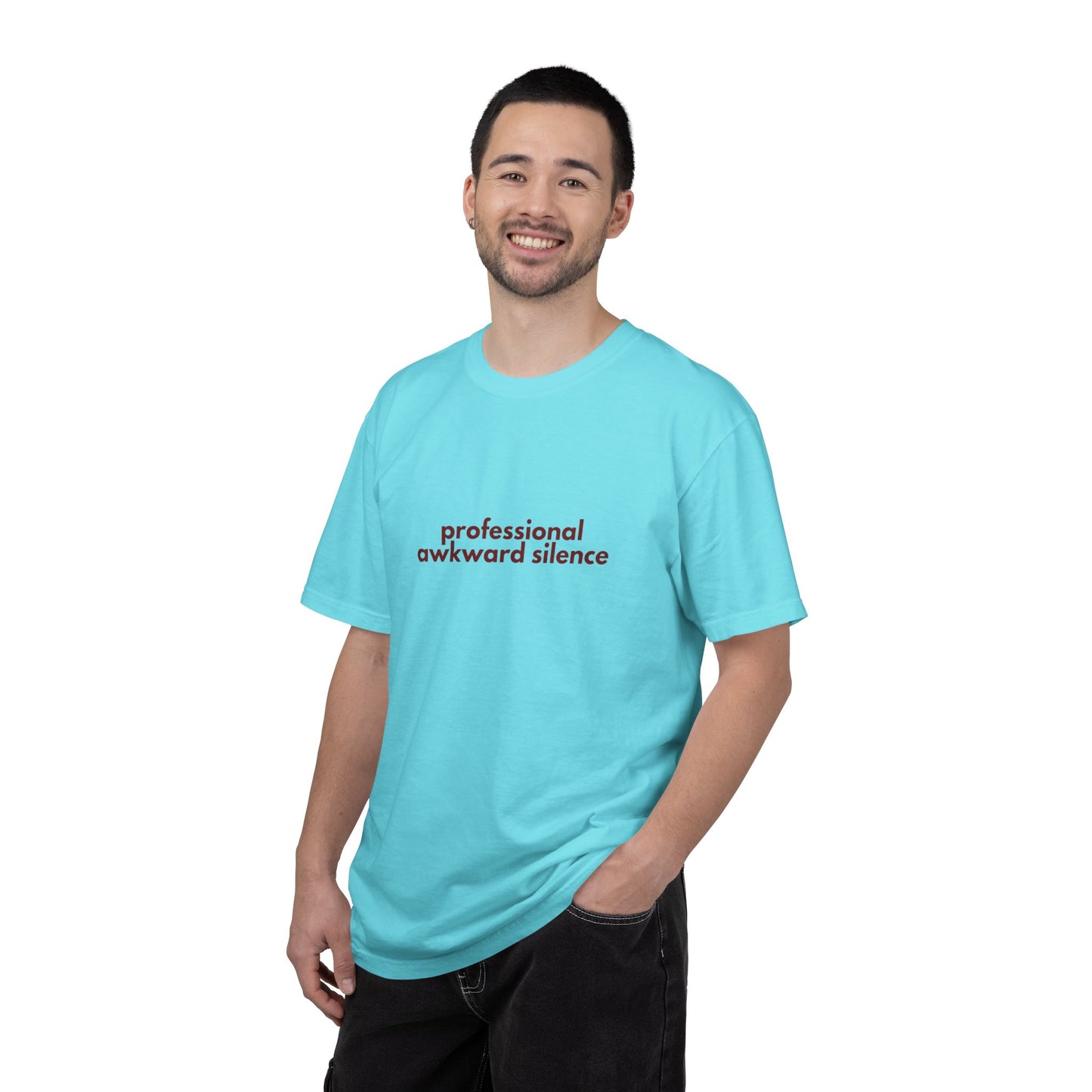 Professional Awkward Silence T-Shirt | Introvert Funny Quote