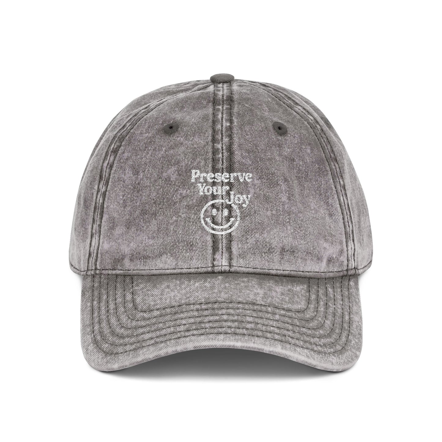 Embroidered Cap, Vintage Baseball Hat Protect Your Joy, Dad Hat, Retro Cap, Distressed Hat, Women's Cap, Gift for Him, Summer Hat