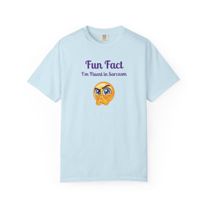Unisex Sarcastic T-Shirt | Fun Fact I'm Fluent in Sarcasm | Gift for Sarcasm Lovers, Casual Wear, Humor Apparel, Sarcastic Quotes, [...]