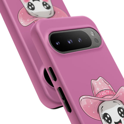 Cute Ghost Phone Case - Fun, Whimsical, Kawaii, Halloween, Gift Idea, Pink Ghost Design