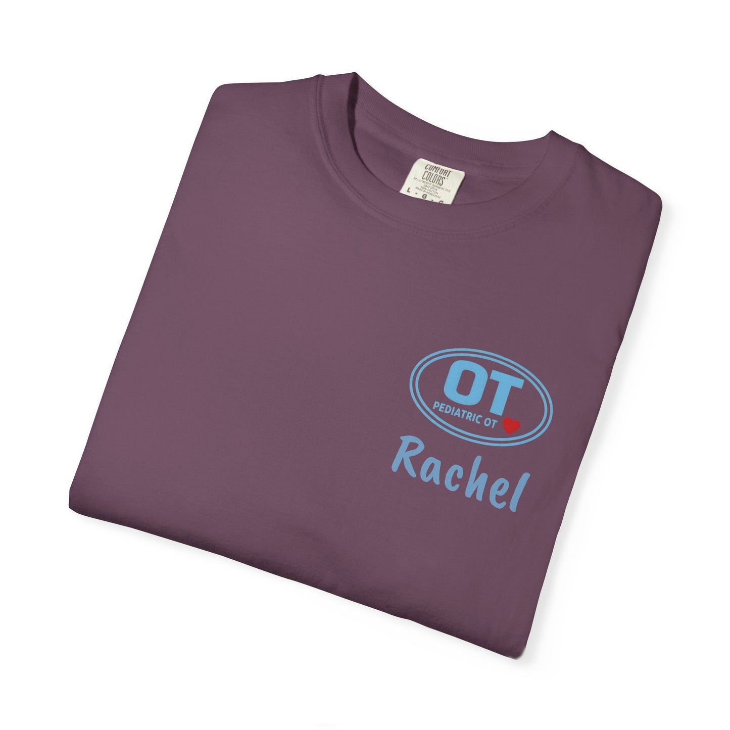 Pediatric OT Oval Logo Personalized T-Shirt | Occupational Therapy Tee