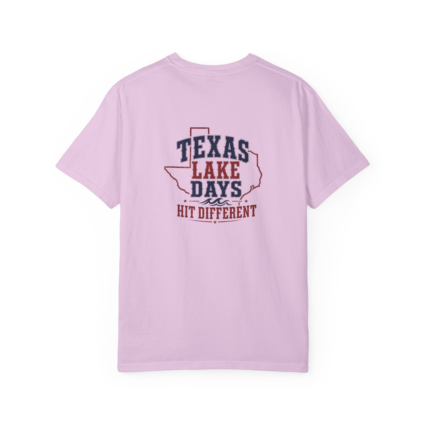 Texas Lake Days Hit Different T-shirt | State Outline Lake Life