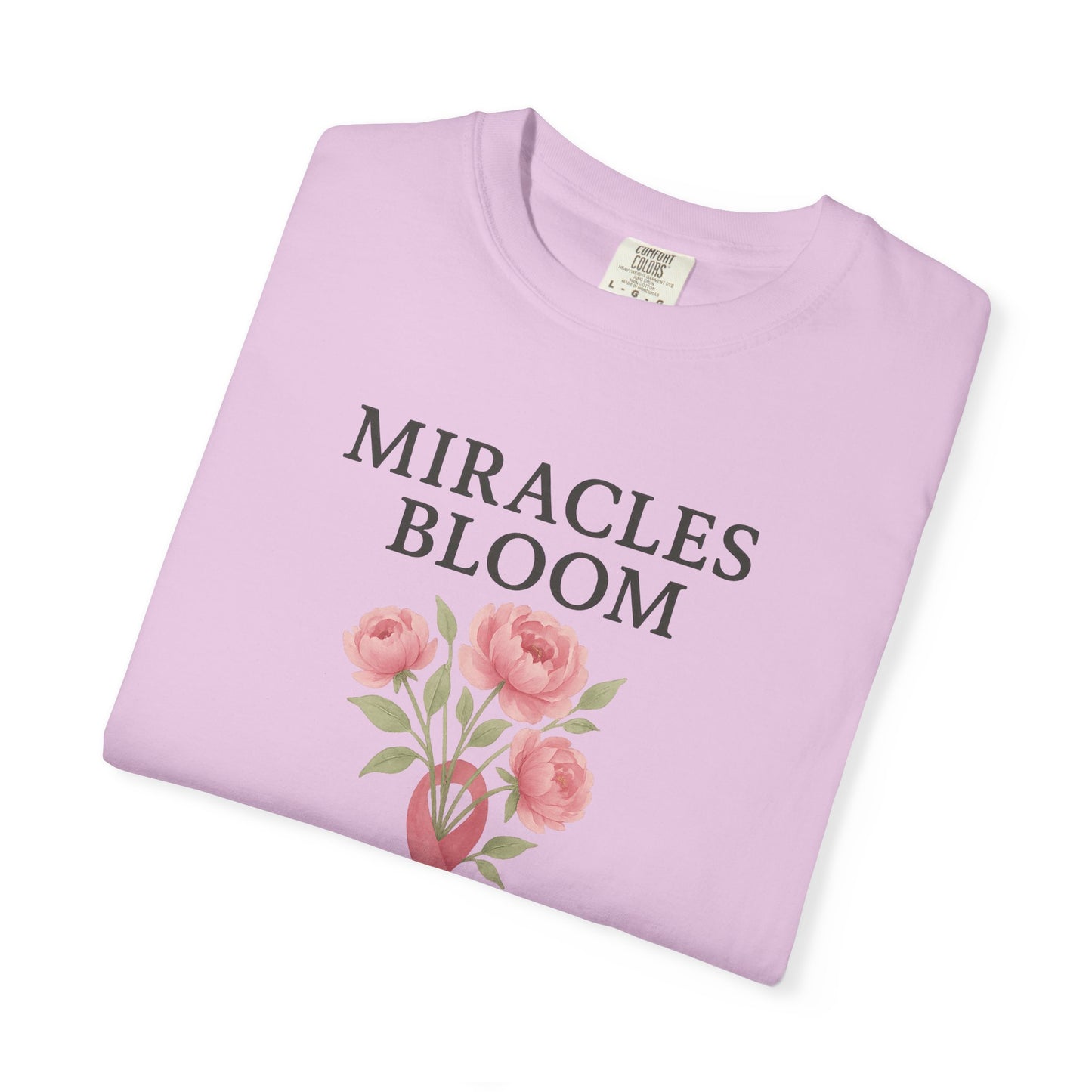 Breast Cancer Awareness T-Shirt, Floral Design for Charity Events, Gifts for Survivors, Unisex Apparel, Supportive Fashion