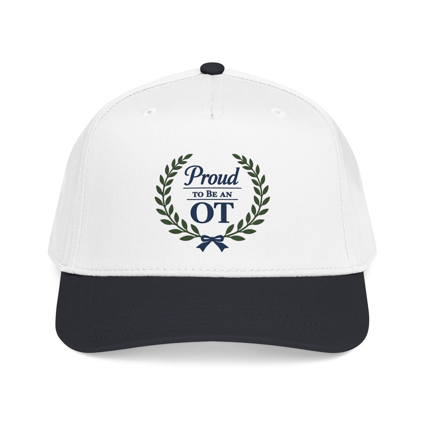 Proud to Be an OT Baseball Cap | Occupational Therapist Hat, Laurel Wreath