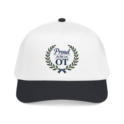 Proud to Be an OT Baseball Cap | Occupational Therapist Hat, Laurel Wreath