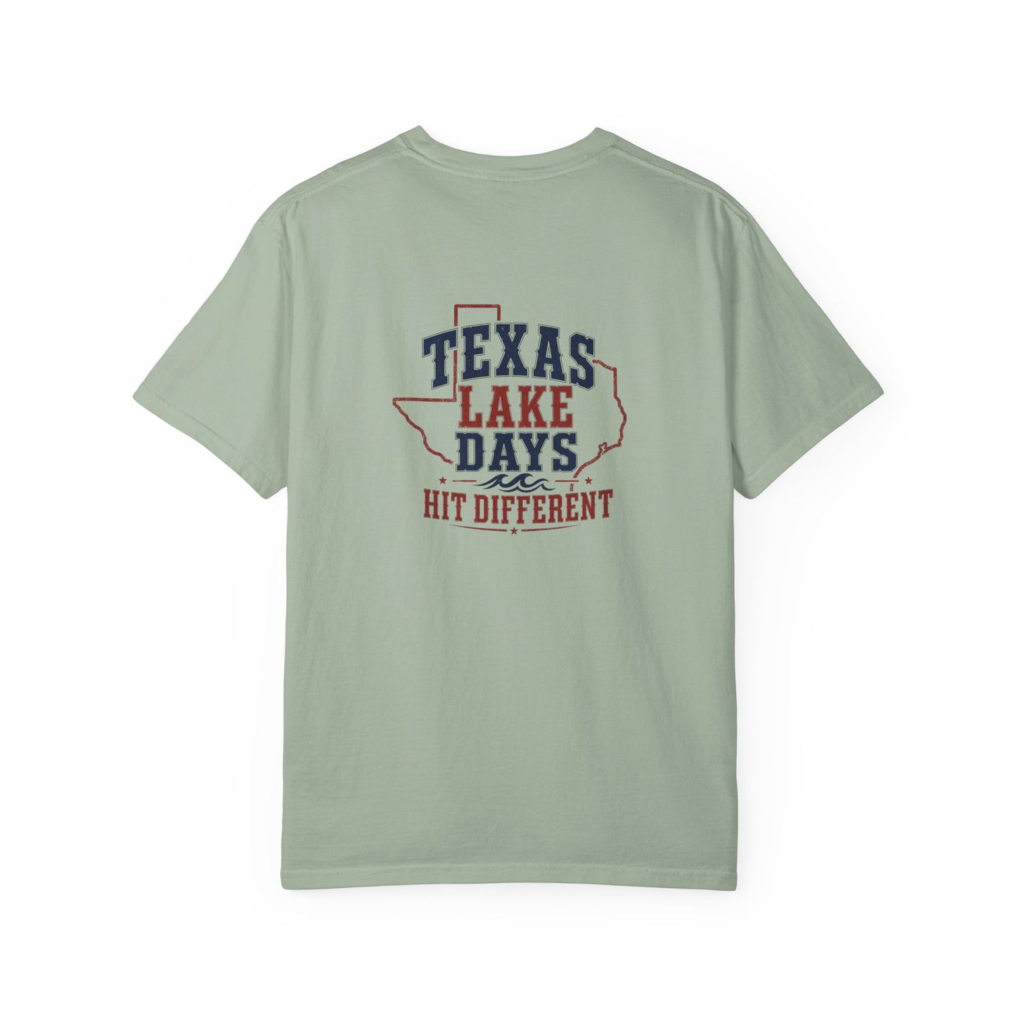 Texas Lake Days Hit Different T-shirt | State Outline Lake Life