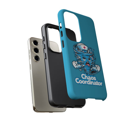 Chaos Coordinator Phone Case, Fun Nurse Gift, Tough Cases for Healthcare Heroes, Unique Cell Phone Cover, Funny Medical Humor