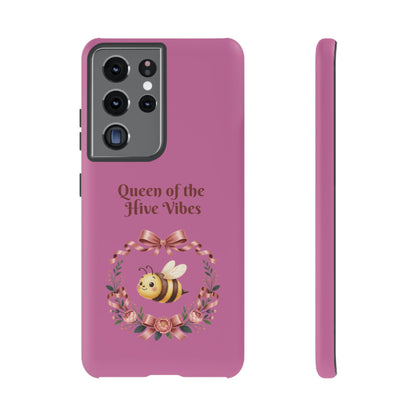 Queen of the Hive Bee Phone Case | Cute Floral Bee iPhone Case