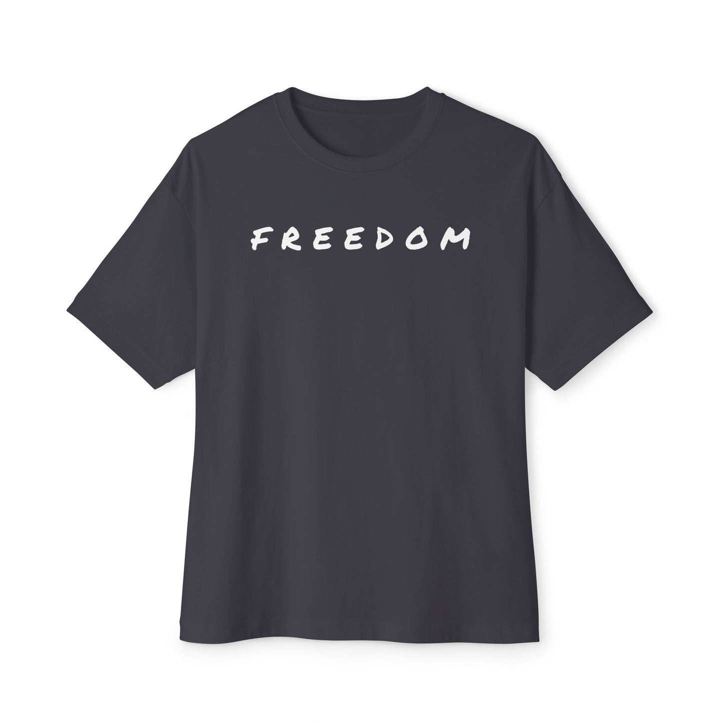 Freedom & Faith Unisex Oversized Tee, Summer Vibes Tee, Casual Gift, Patriotic Apparel, Faith-Based Outfit