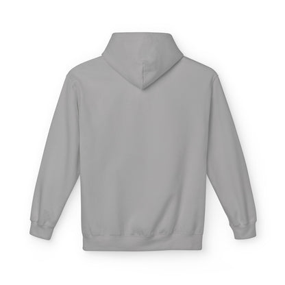 Professionally Freezing Hoodie | Handwritten Text, Snowflake Accent
