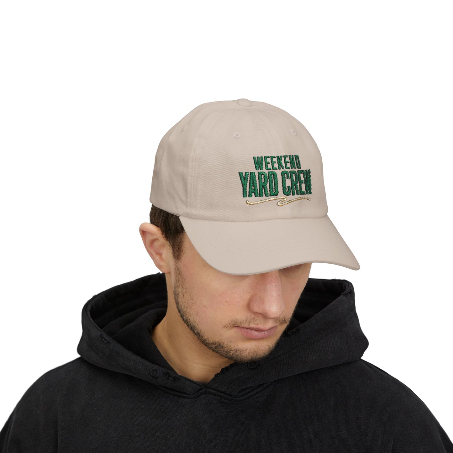 Weekend Yard Crew Dad Cap | Embroidered Gardening Hat