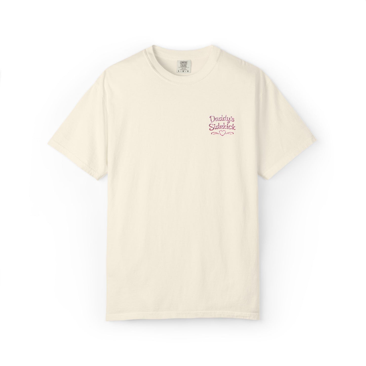Daddy's Sidekick Embroidered T-Shirt | Daddy Sidekick Tee
